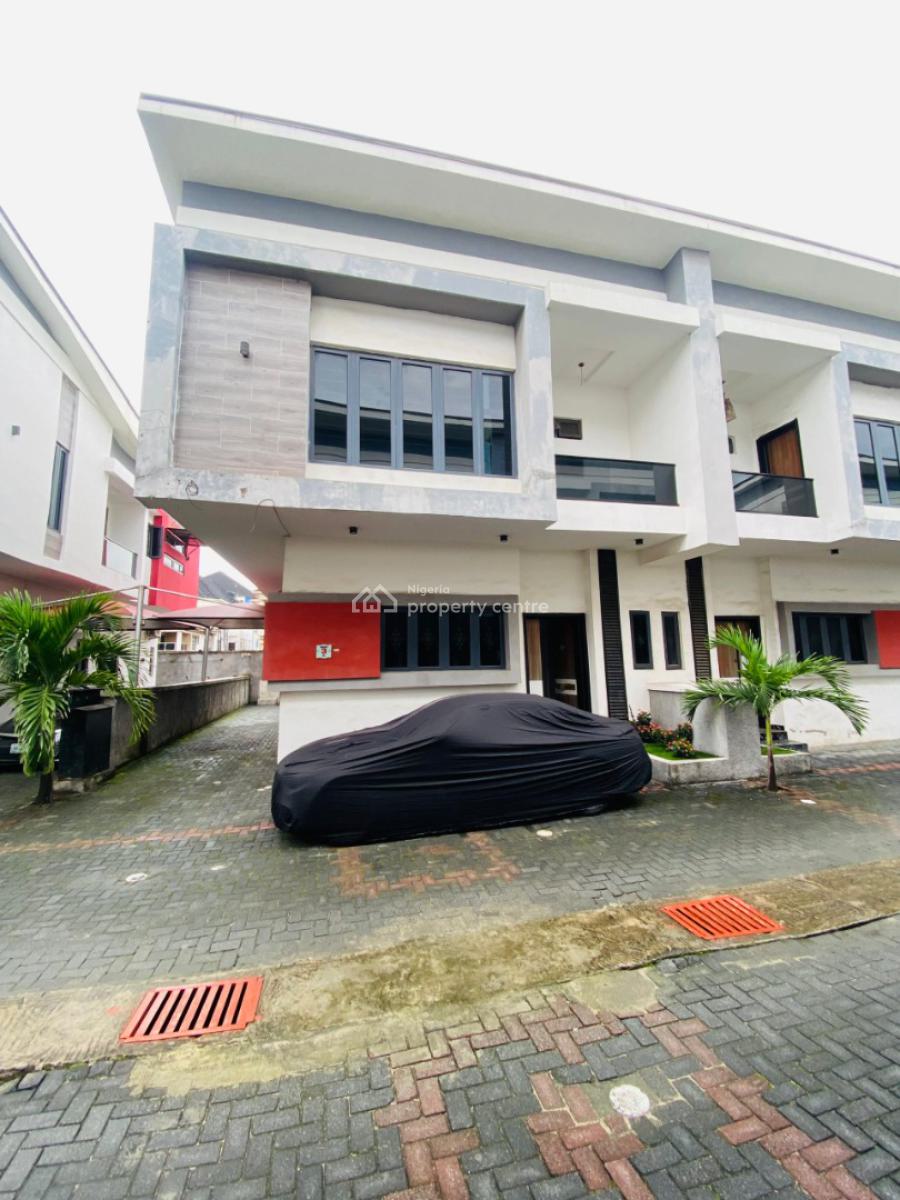 4 Bedroom Semi Detached Duplex with a Room Bq, Ikota Villa Estate, Ikota, Lekki, Lagos, Semi-detached Duplex for Rent