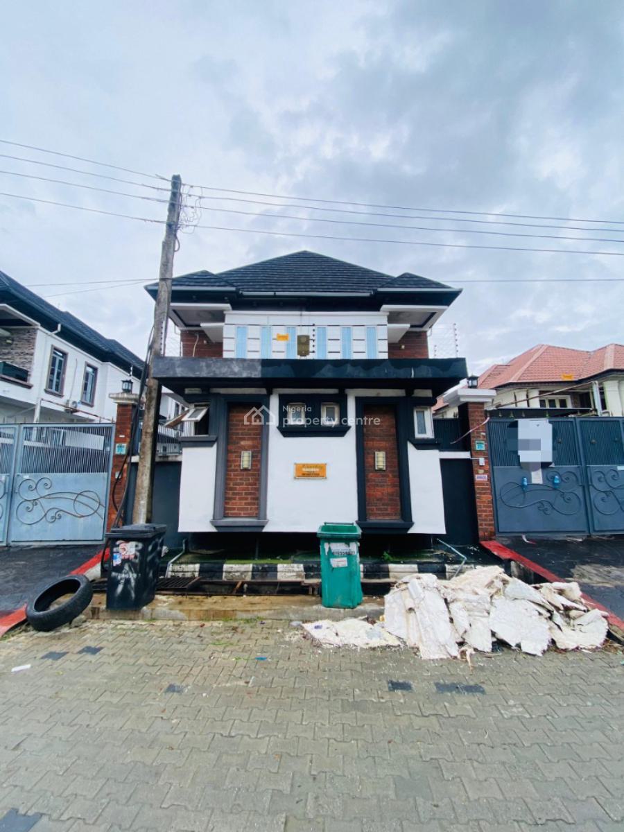 4 Bedroom Semi Detached with Bq with a Gatehouse, Ikota Villa Estate, Ikota, Lekki, Lagos, Semi-detached Duplex for Rent