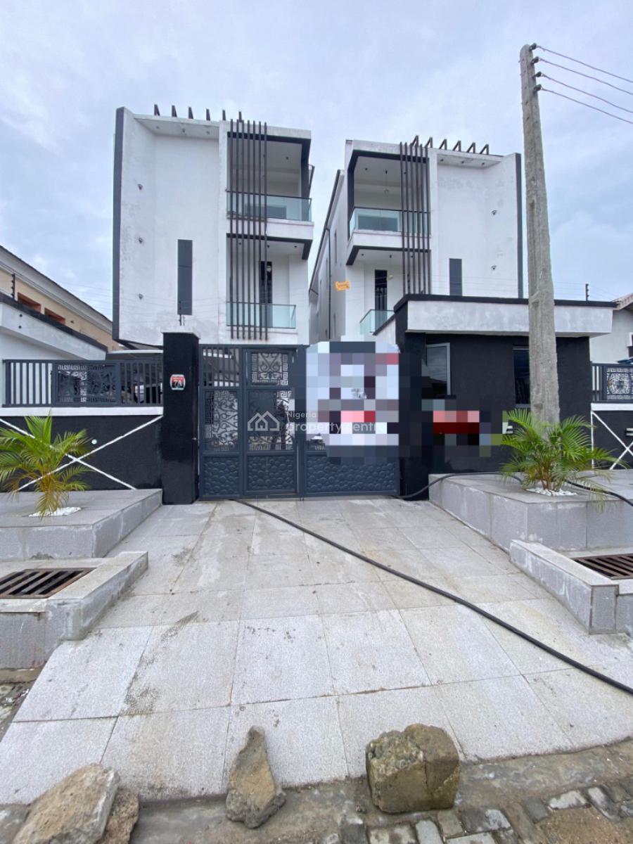 Spacious 5 Bedroom Fully Detached Duplex with a Room Bq, Pool, Study, Ikota Villa Estate, Ikota, Lekki, Lagos, Detached Duplex for Sale