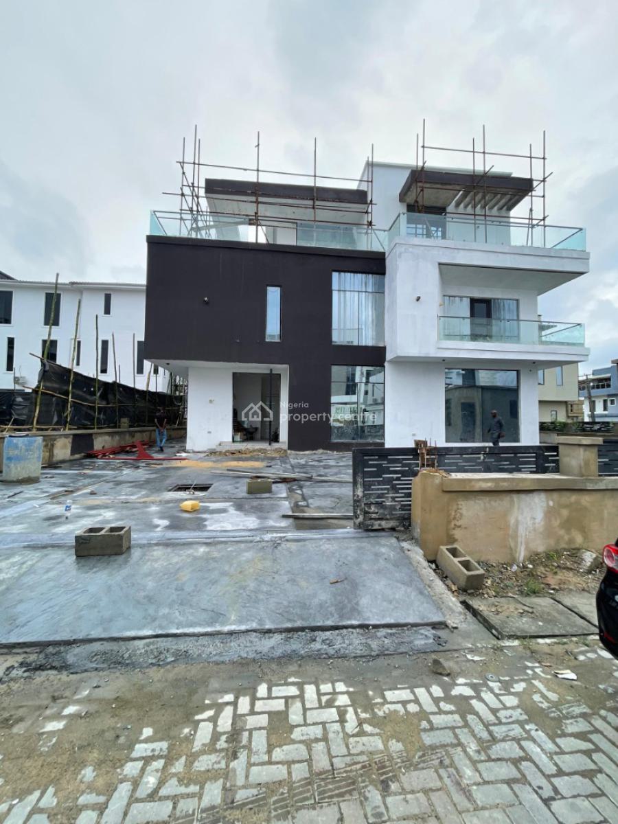 5 Bedroom Fully Detached Duplex with Swimming Pool,cinema,penthouse, Victory Park Estate, Osapa, Lekki, Lagos, Detached Duplex for Rent