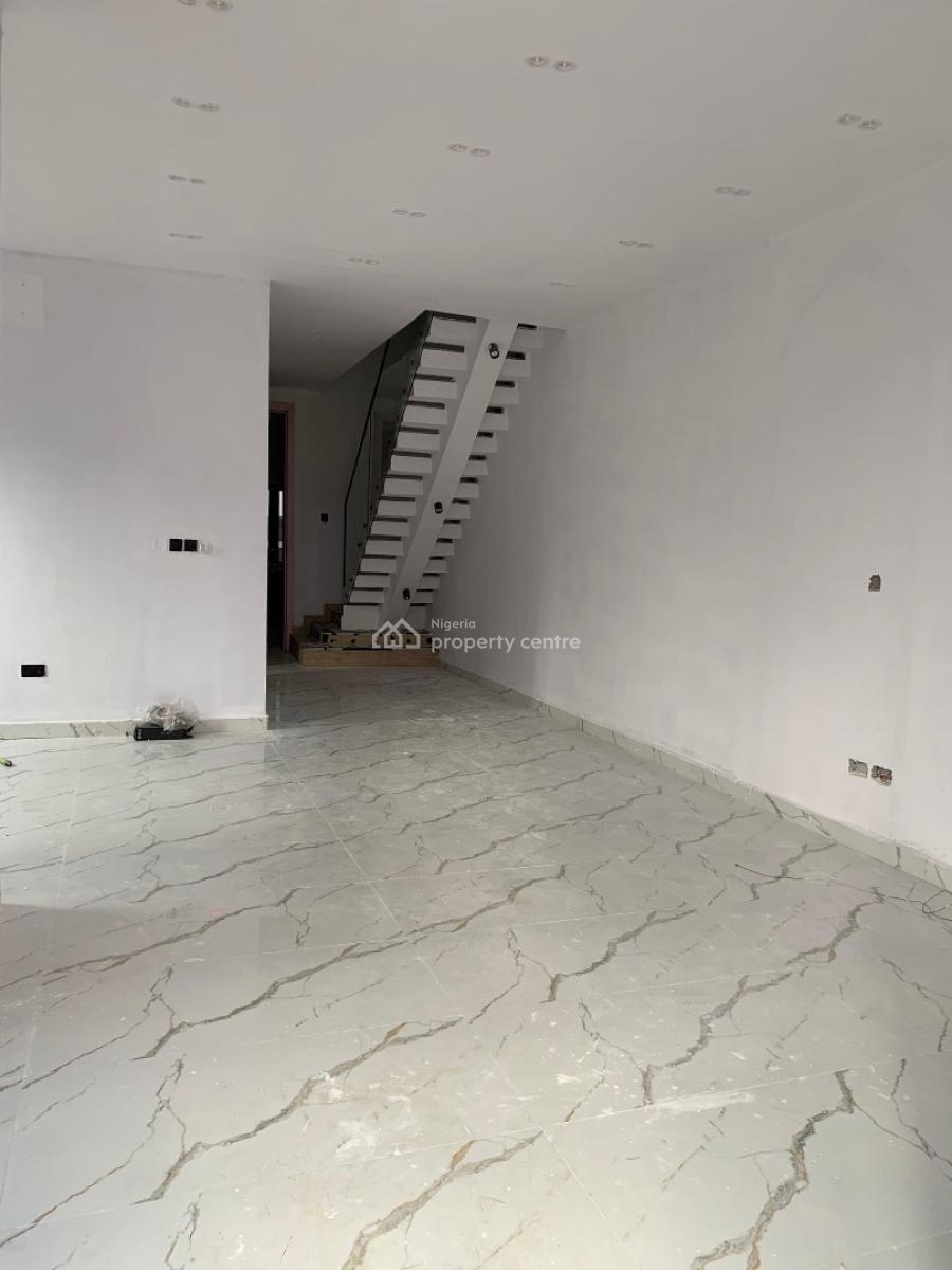 4 Bedroom Semi Detached Duplex with a Boys Quarter, Chevron, Lekki, Lagos, Semi-detached Duplex for Rent