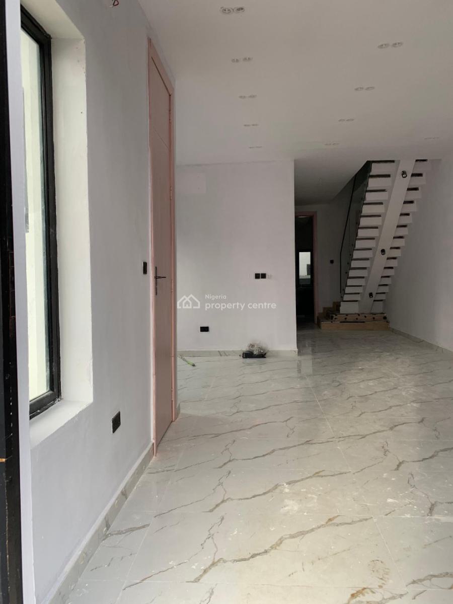 4 Bedroom Semi Detached Duplex with a Boys Quarter, Chevron, Lekki, Lagos, Semi-detached Duplex for Rent