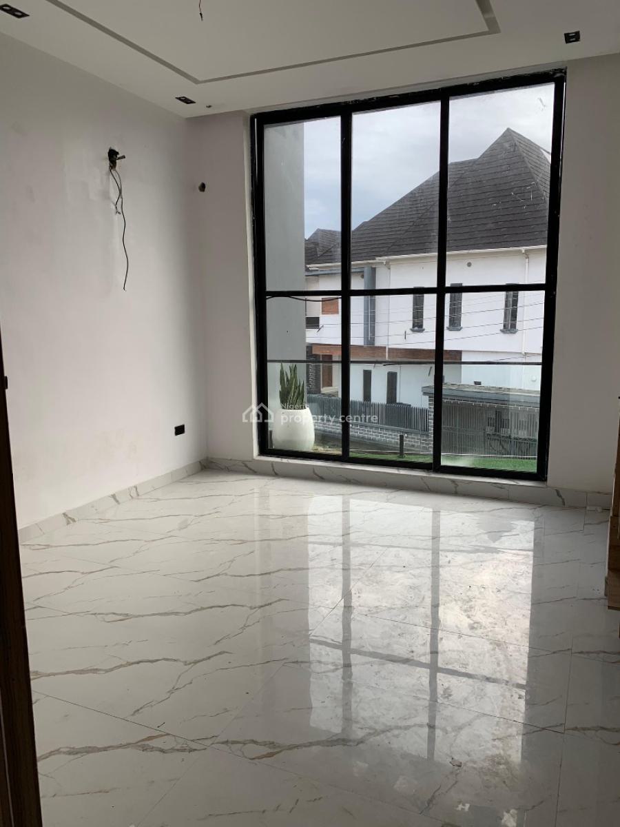 4 Bedroom Semi Detached Duplex with a Boys Quarter, Chevron, Lekki, Lagos, Semi-detached Duplex for Rent