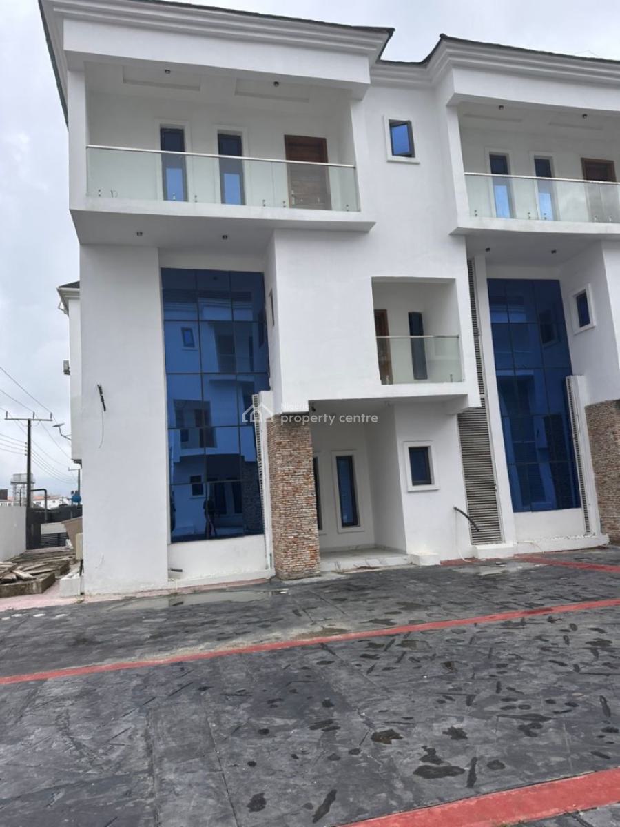 Spacious 8 Units of Contemporary 4 Bedroom Terraced Duplex with Bq, Orchid, Lekki, Lagos, Terraced Duplex for Sale