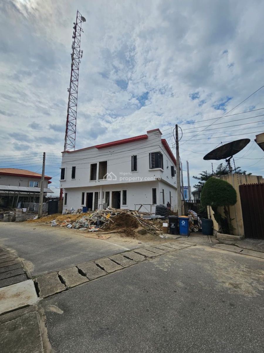Newly Built 4 Bedroom Semi Detached Duplex with Bq in Serene Estate, Alausa, Ikeja, Lagos, Semi-detached Duplex for Sale