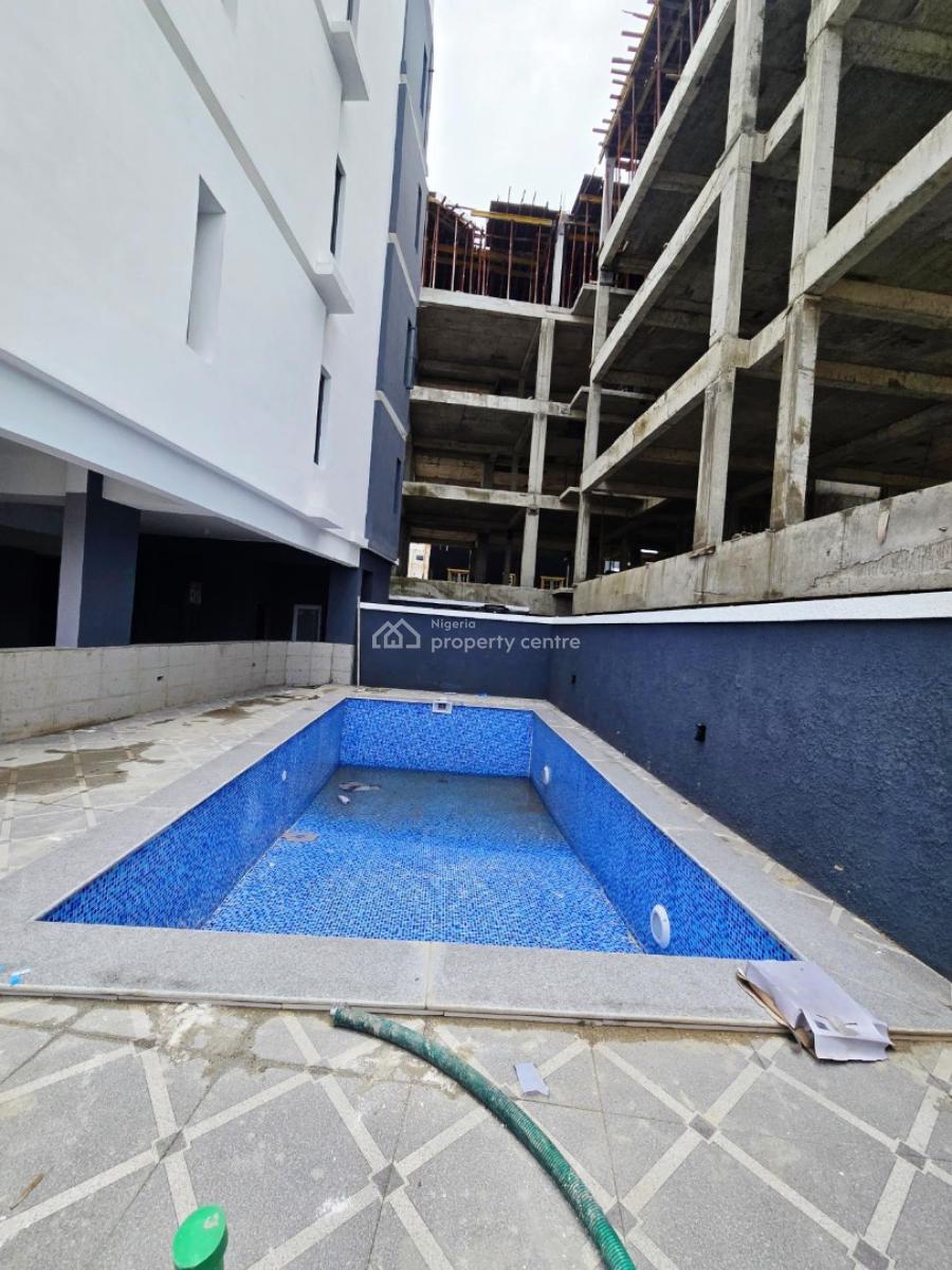 Captivating 2 Bedroom Apartment + Pool, Gym, Elevator & Rooftop Terrace, Ikate Elegushi, Lekki, Lagos, Flat / Apartment for Sale
