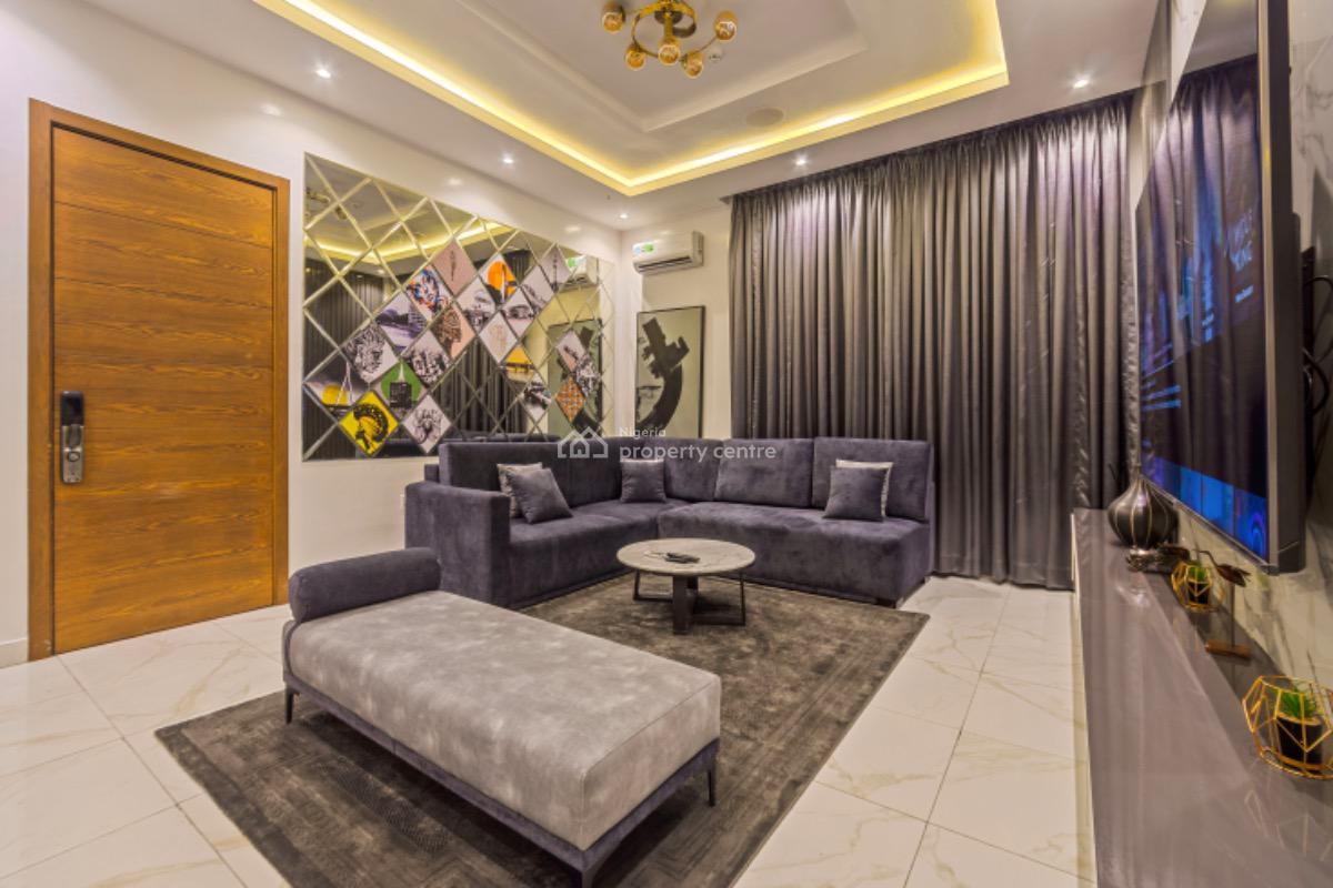 1 Bedroom Apartment, Chibo Ofodile Street, Lekki Phase 1, Lekki, Lagos, Mini Flat (room and Parlour) Short Let