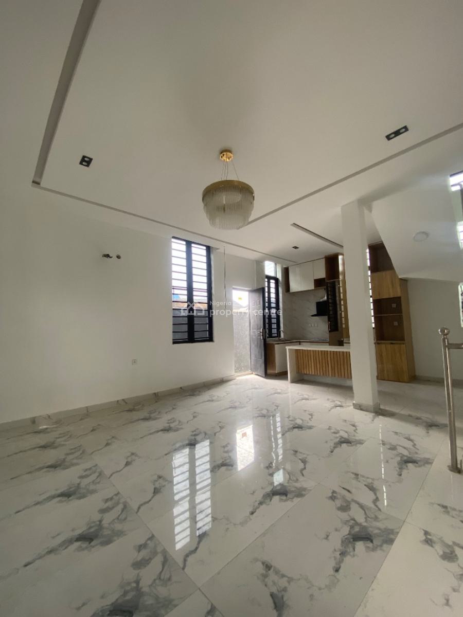 Very Lovely 3 Bedroom in a Secured Estate with Electricity, Skymall Axis, Sangotedo, Ajah, Lagos, Terraced Duplex for Sale