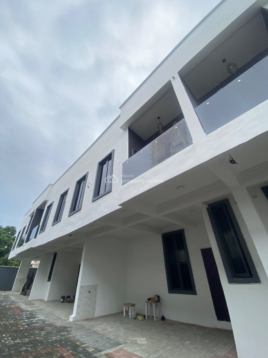 Very Lovely 3 Bedroom in a Secured Estate with Electricity, Skymall Axis, Sangotedo, Ajah, Lagos, Terraced Duplex for Sale