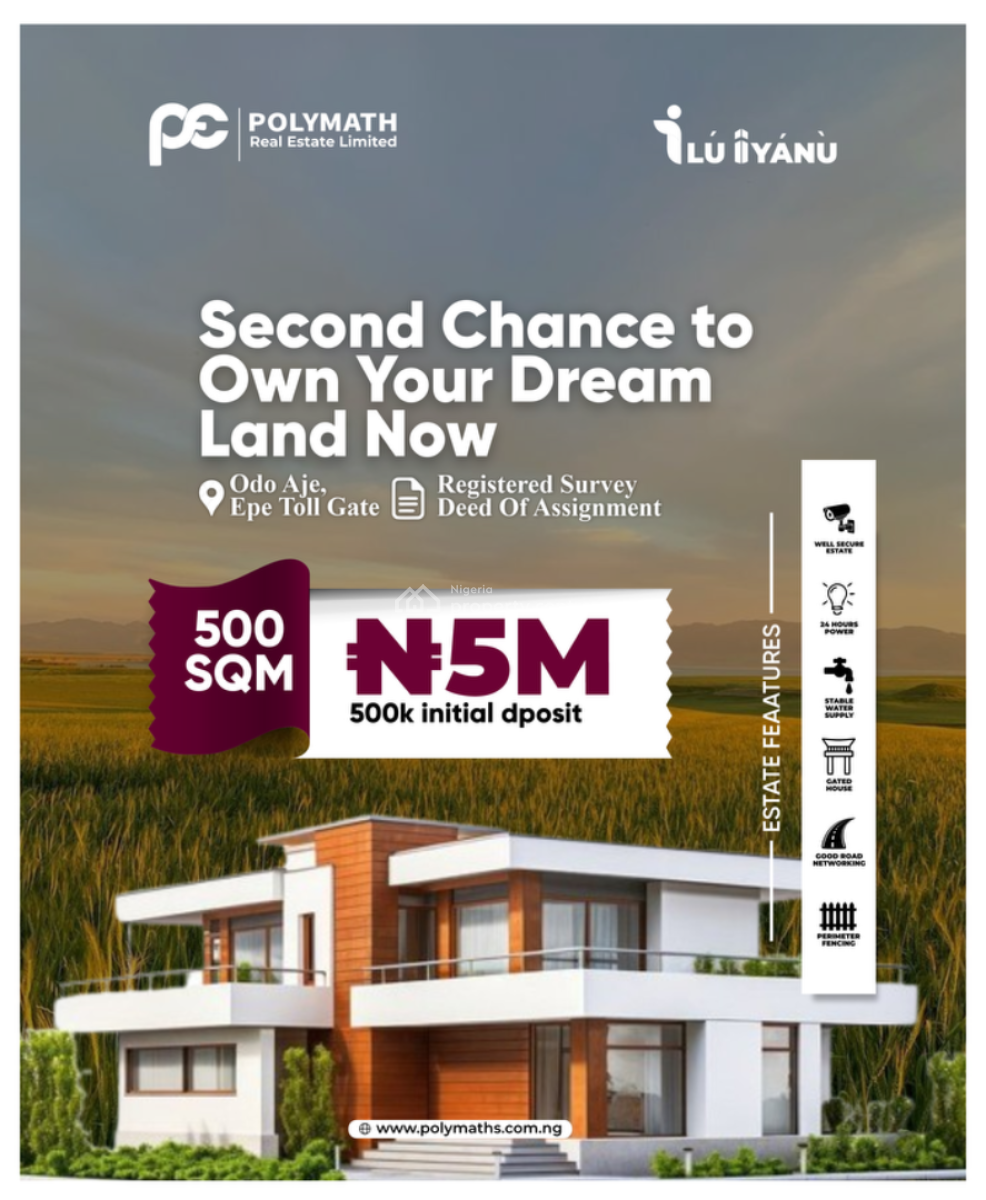 Affordable Land, Odo-aje, Epe, Lagos, Land for Sale