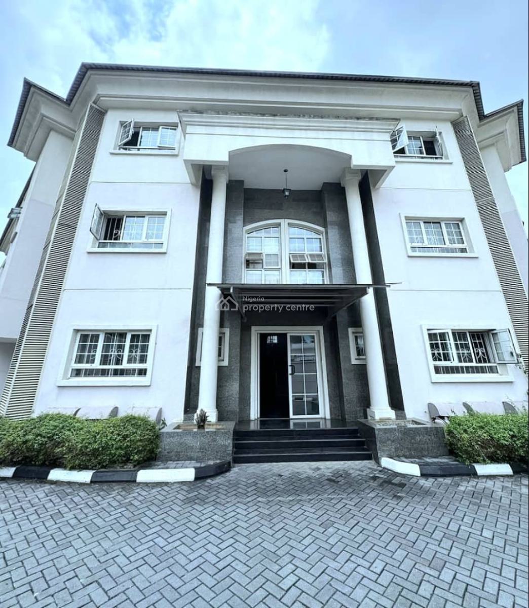 Spacious 3-bedroom Apartment with Bq & Swimming Pool, Banana Island, Ikoyi, Lagos, Flat / Apartment for Rent