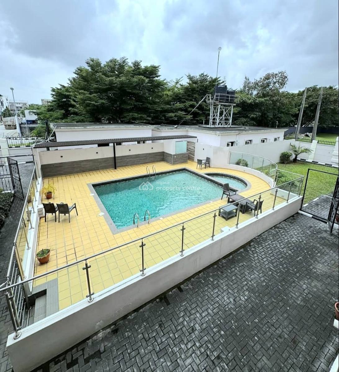 Spacious 3-bedroom Apartment with Bq & Swimming Pool, Banana Island, Ikoyi, Lagos, Flat / Apartment for Rent