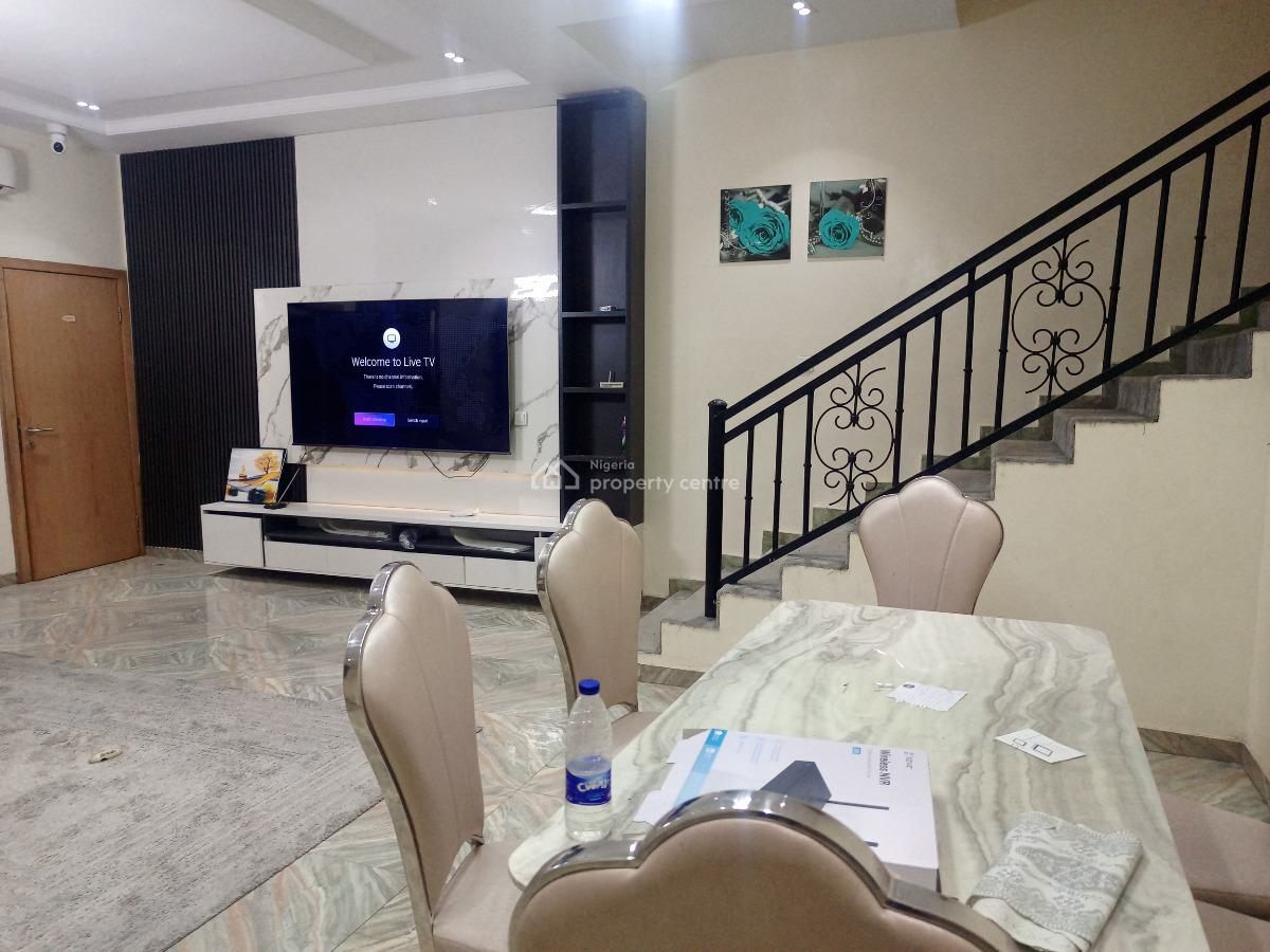 Furnished 4 Bedroom Terrace Duplex Located in a Secured Estate, Adeniyi Jones, Ikeja, Lagos, Terraced Duplex for Rent