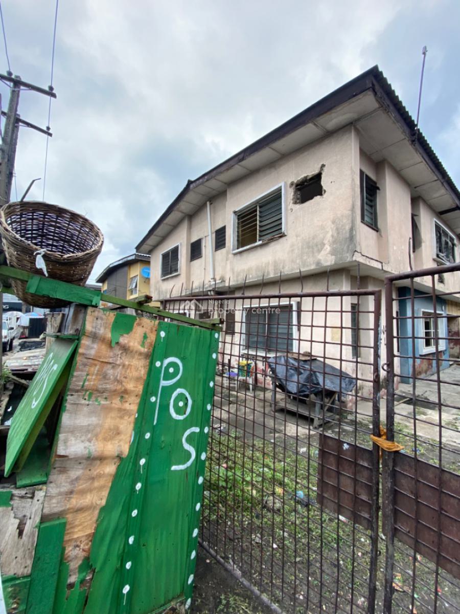 Demolishable Mixed Use  Storey Building, Off, Adelabu, Surulere, Lagos, Block of Flats for Sale