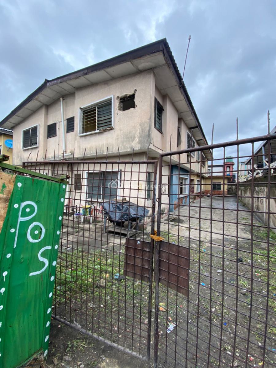 Demolishable Mixed Use  Storey Building, Off, Adelabu, Surulere, Lagos, Block of Flats for Sale