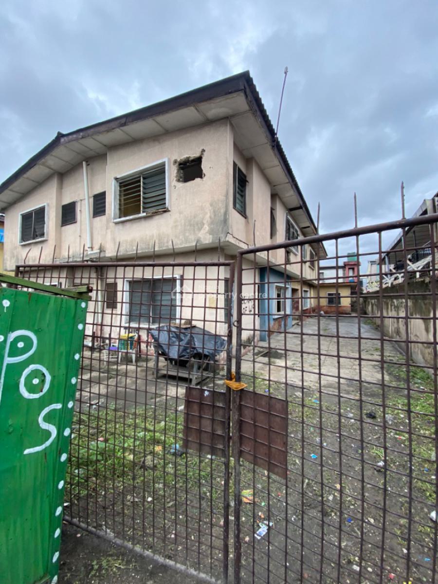 Demolishable Mixed Use  Storey Building, Off, Adelabu, Surulere, Lagos, Block of Flats for Sale