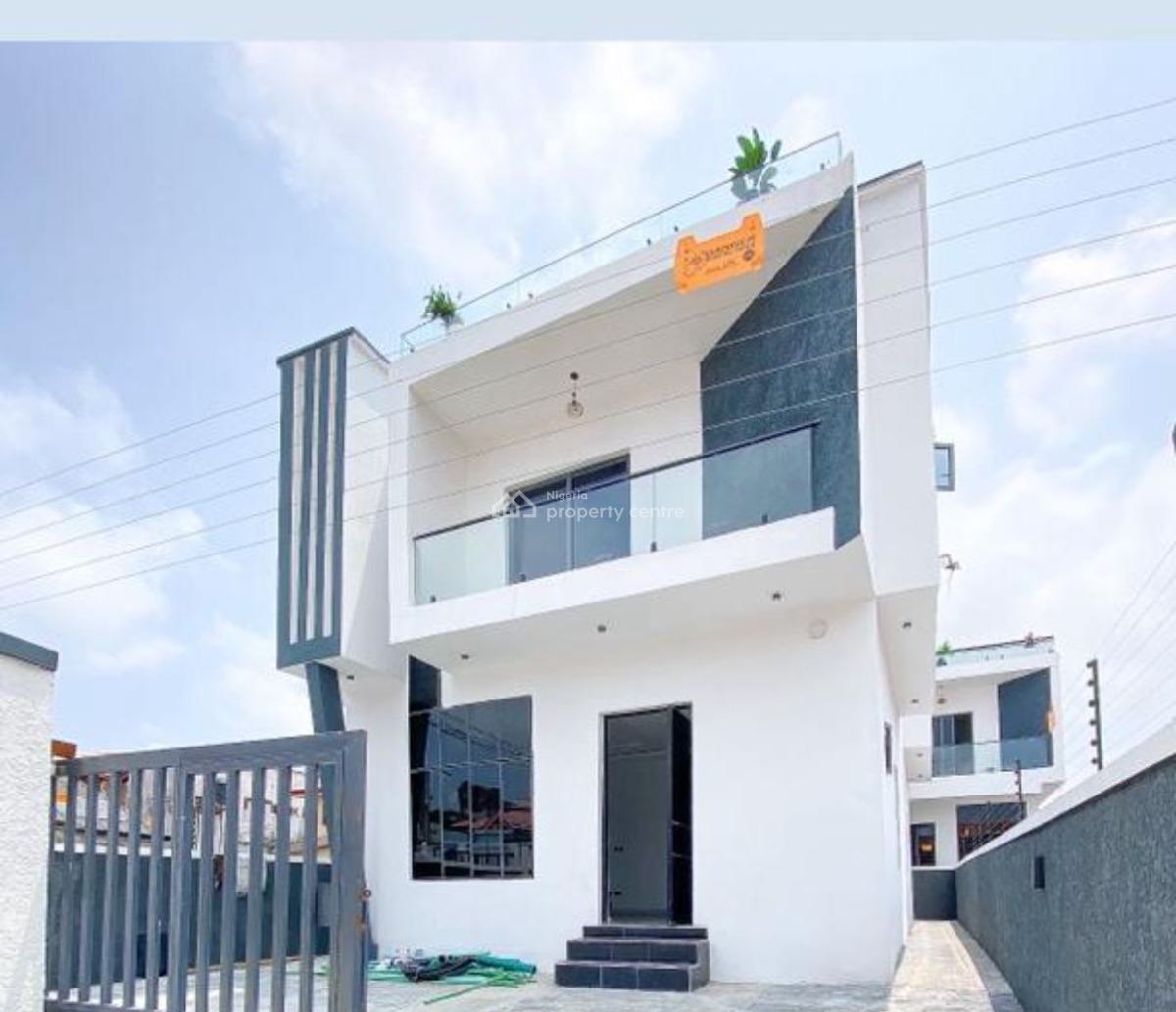 4 Bedroom Semi Detached with Bq  Modern Finishing, Thomas Esate, Ajah, Lagos, Semi-detached Duplex for Sale