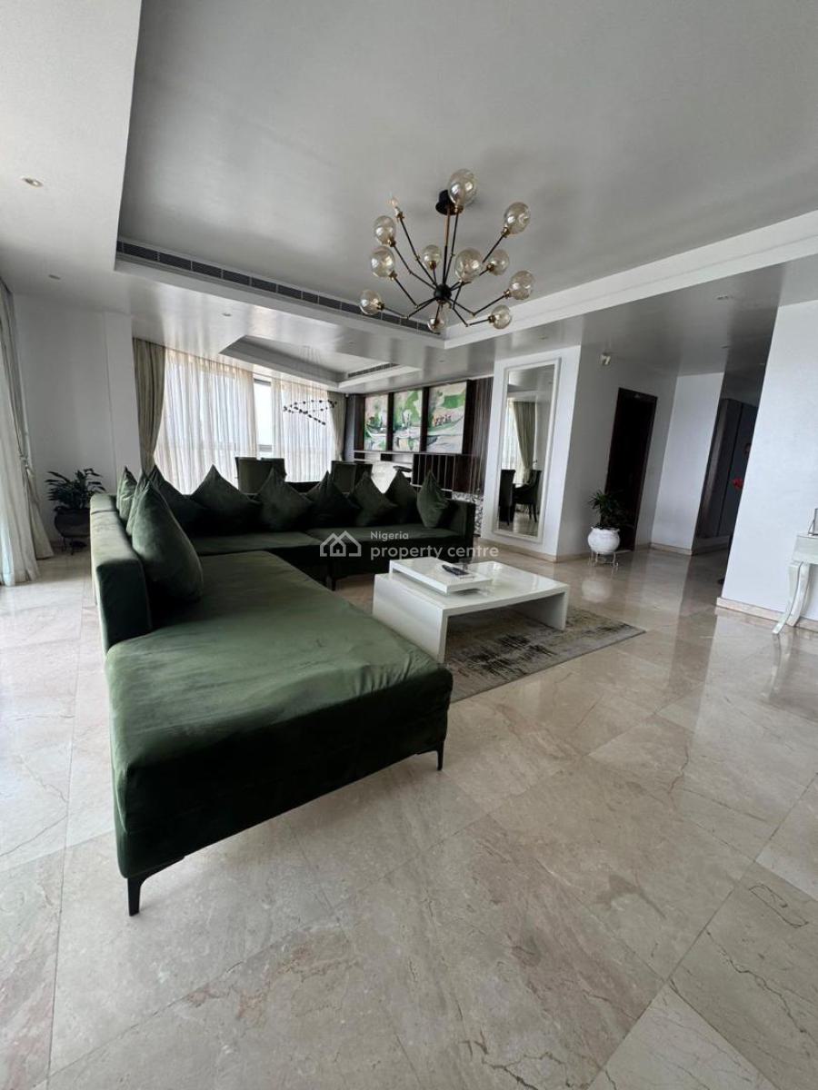 Luxury 3 Bedroom Furnished, Off Amadu Bello Way, Victoria Island (vi), Lagos, Flat / Apartment for Rent