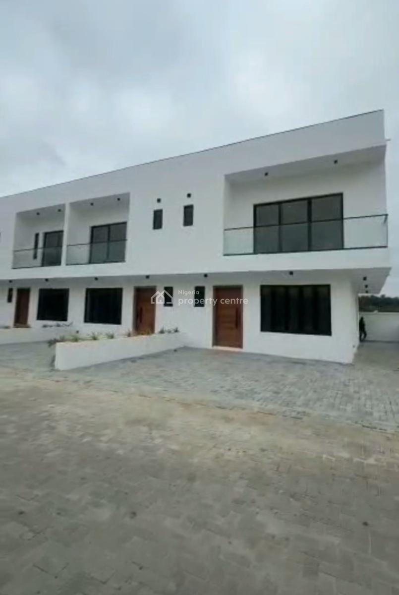 Executive 3 Bedrooms Terraced Duplex with Bq, Abraham Adesanya, Ajah, Lagos, Terraced Duplex for Sale