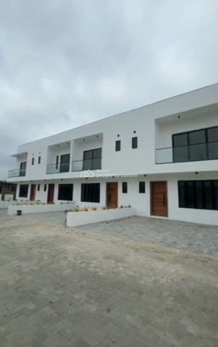 Executive 3 Bedrooms Terraced Duplex with Bq, Abraham Adesanya, Ajah, Lagos, Terraced Duplex for Sale