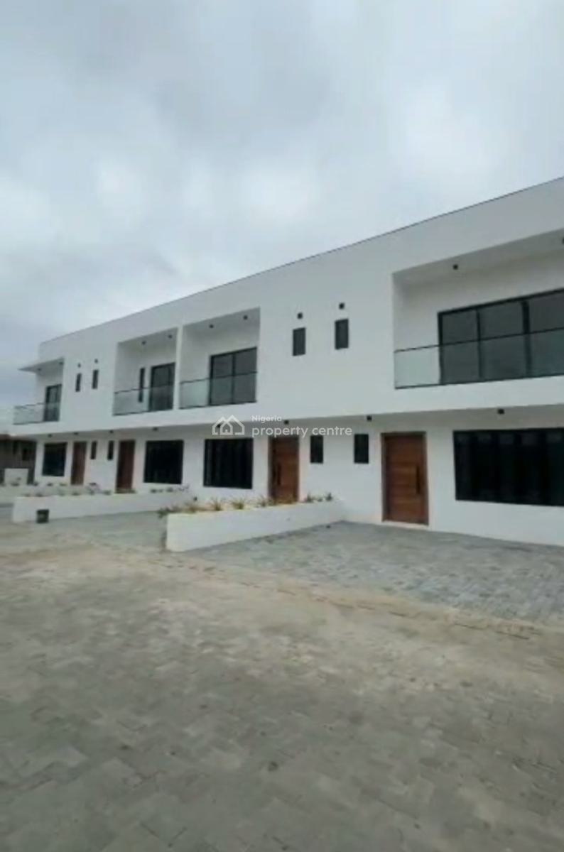 Executive 3 Bedrooms Terraced Duplex with Bq, Abraham Adesanya, Ajah, Lagos, Terraced Duplex for Sale