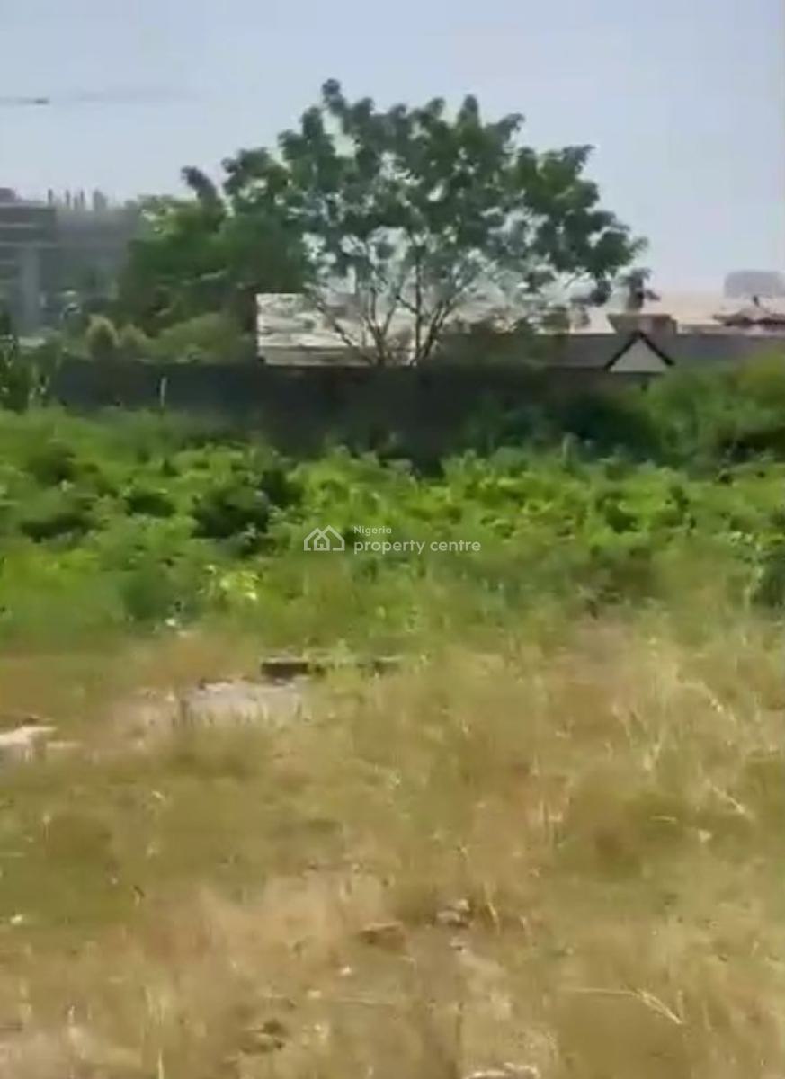 Fenced Land Measuring 1,360sqm with Approved Building Plan, Gerrard Road, Old Ikoyi, Ikoyi, Lagos, Mixed-use Land for Sale