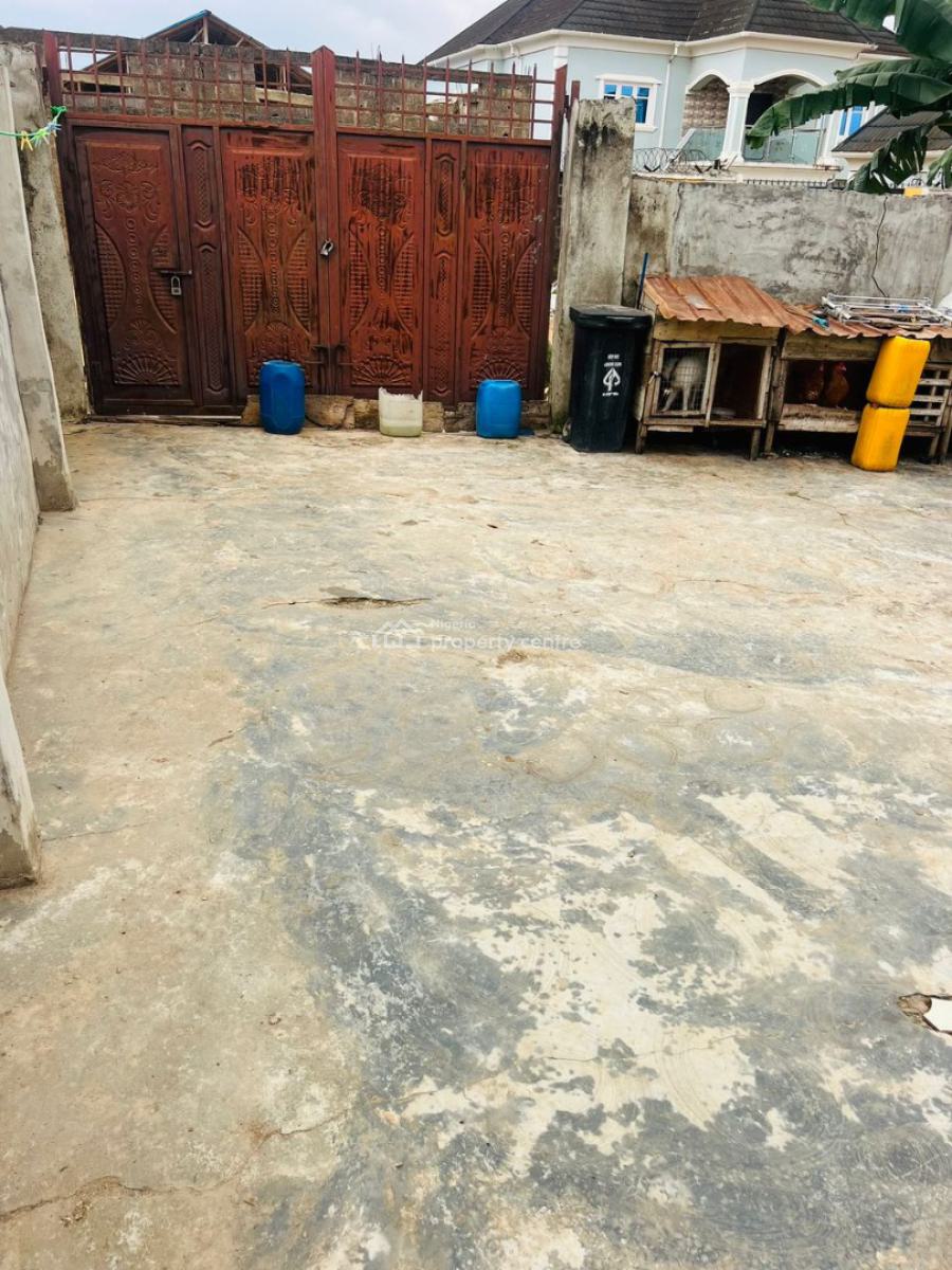Two Units of Two Bedrooms Flats on a Half Plot, Olosun, Ikola Road, Command, Ipaja, Ado-odo/ota, Ogun, Block of Flats for Sale
