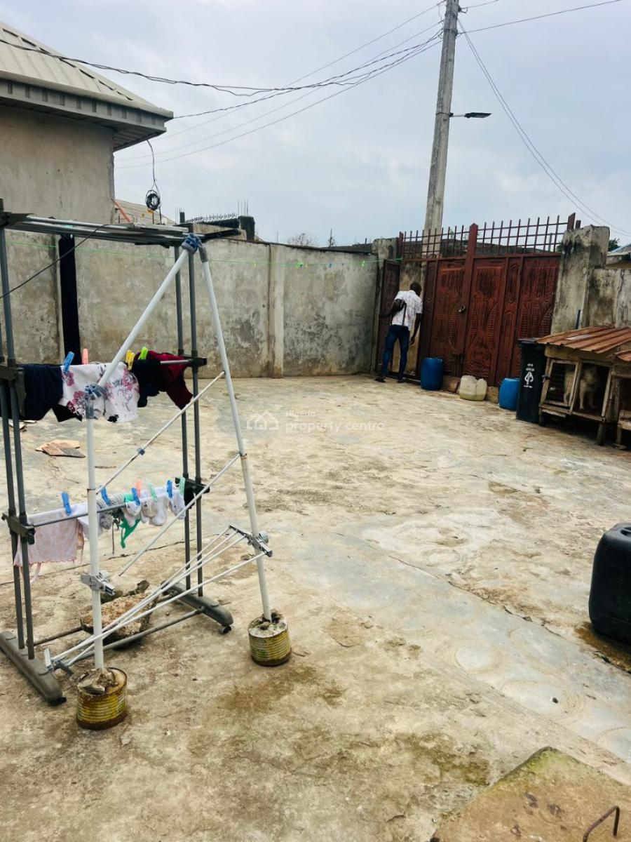 Two Units of Two Bedrooms Flats on a Half Plot, Olosun, Ikola Road, Command, Ipaja, Ado-odo/ota, Ogun, Block of Flats for Sale