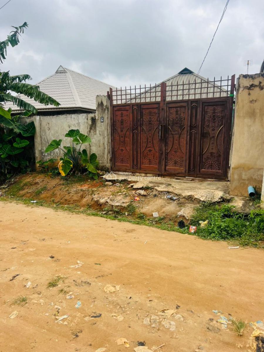 Two Units of Two Bedrooms Flats on a Half Plot, Olosun, Ikola Road, Command, Ipaja, Ado-odo/ota, Ogun, Block of Flats for Sale