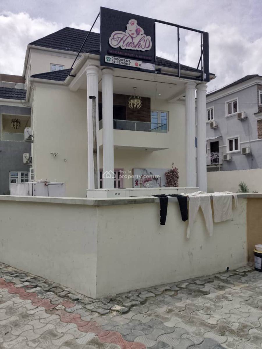 Well Structured 6 Bedroom Detached Duplex with Bq, Babatope Bejide Street, Off Fola Osibo Street, Lekki Phase 1, Lekki, Lagos, Detached Duplex for Rent