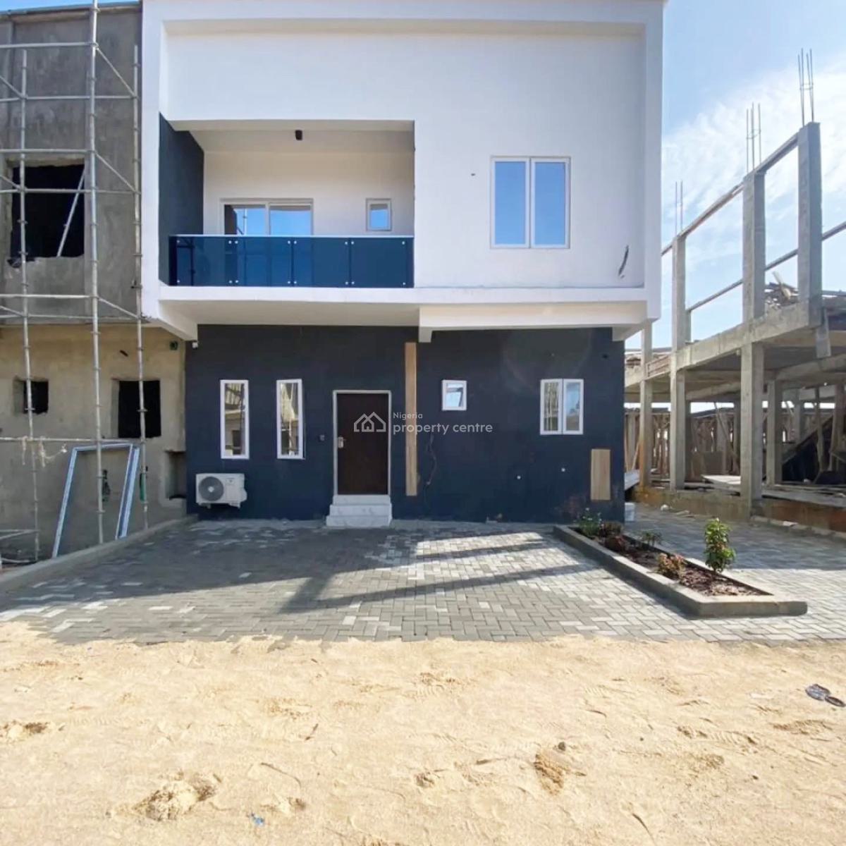 Luxury 2 Bedroom Terrace Duplex with Bq and Solar, Citadel Oasis, Ogombo, Ajah, Lagos, Terraced Duplex for Sale