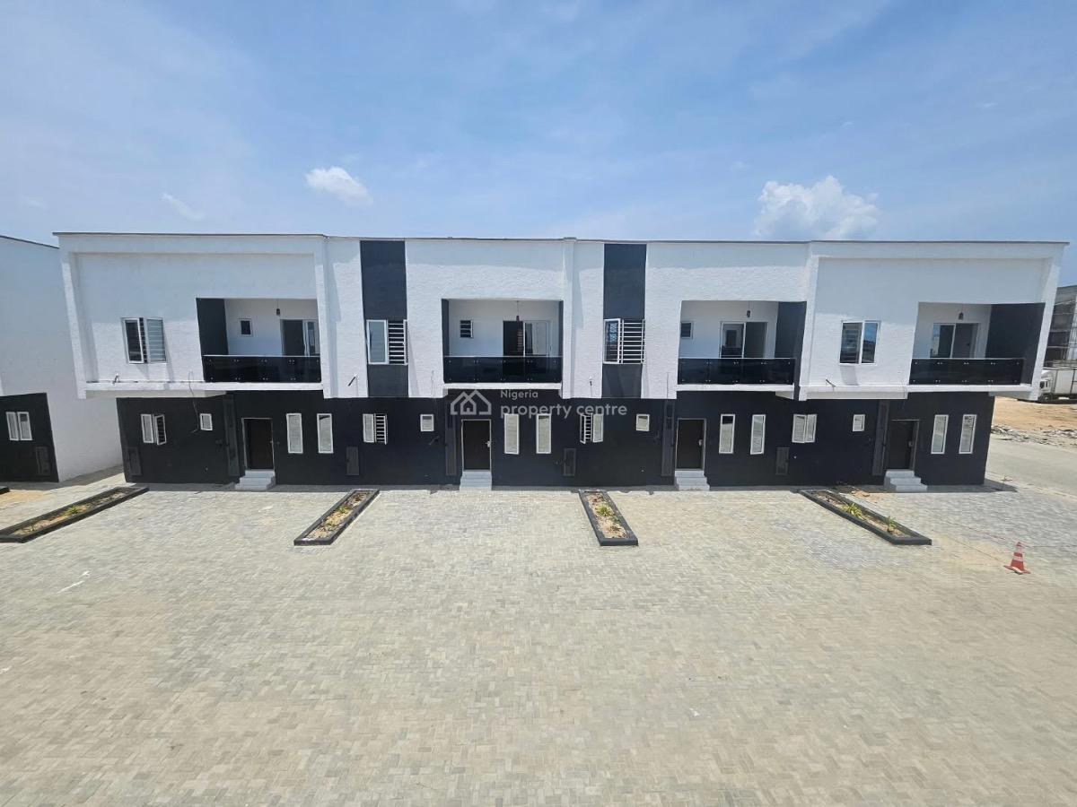 Luxury 3 Bedroom Terrace Duplex with  Solar, Citadel Oasis, Ogombo, Ajah, Lagos, Terraced Duplex for Sale