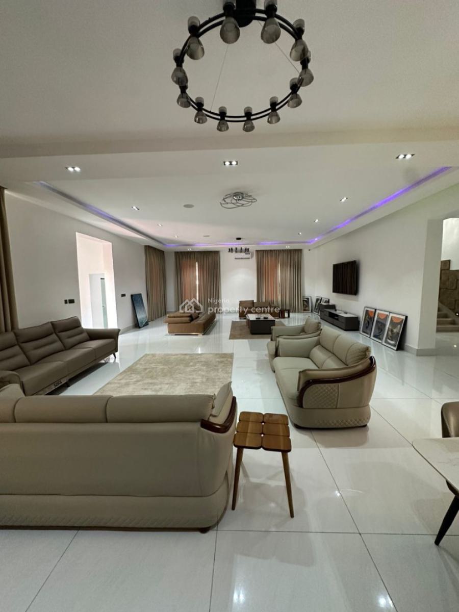 Furnished 4-bedroom Fully Detached Duplex, Guzape District, Abuja, Detached Duplex for Sale