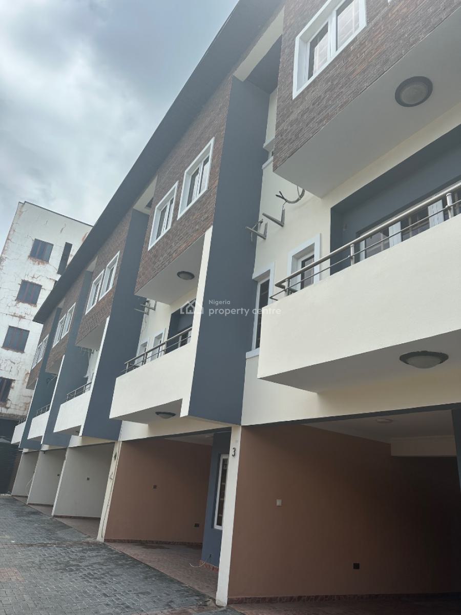 3 Bedroom Terrace with Bq, Off Kunsela Road, Ikate Elegushi, Lekki, Lagos, Terraced Duplex for Rent