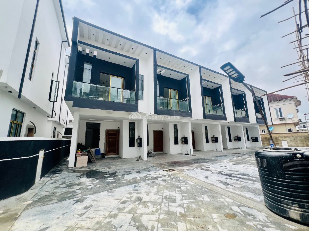 4 Bedroom Terrace Duplex, By Chevron Tollgate, Lekki, Lagos, Terraced Duplex for Sale