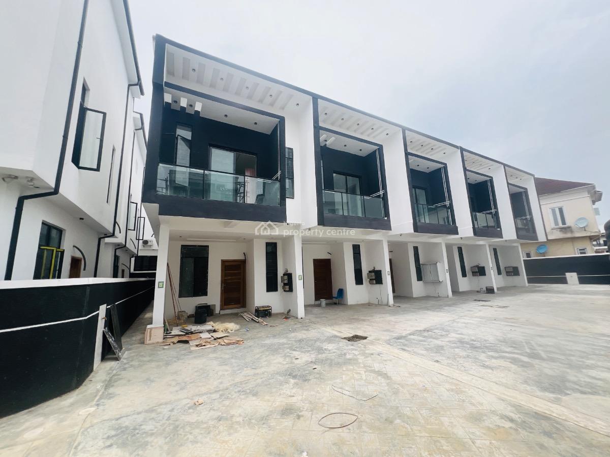 3 Bedroom Terrace Duplex, Chevron Tollgate, Lekki Phase 2, Lekki, Lagos, Terraced Duplex for Sale
