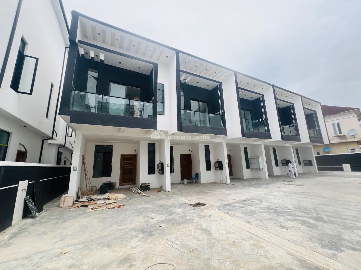 3 Bedroom Terrace Duplex, Chevron Tollgate, Lekki Phase 2, Lekki, Lagos, Terraced Duplex for Sale