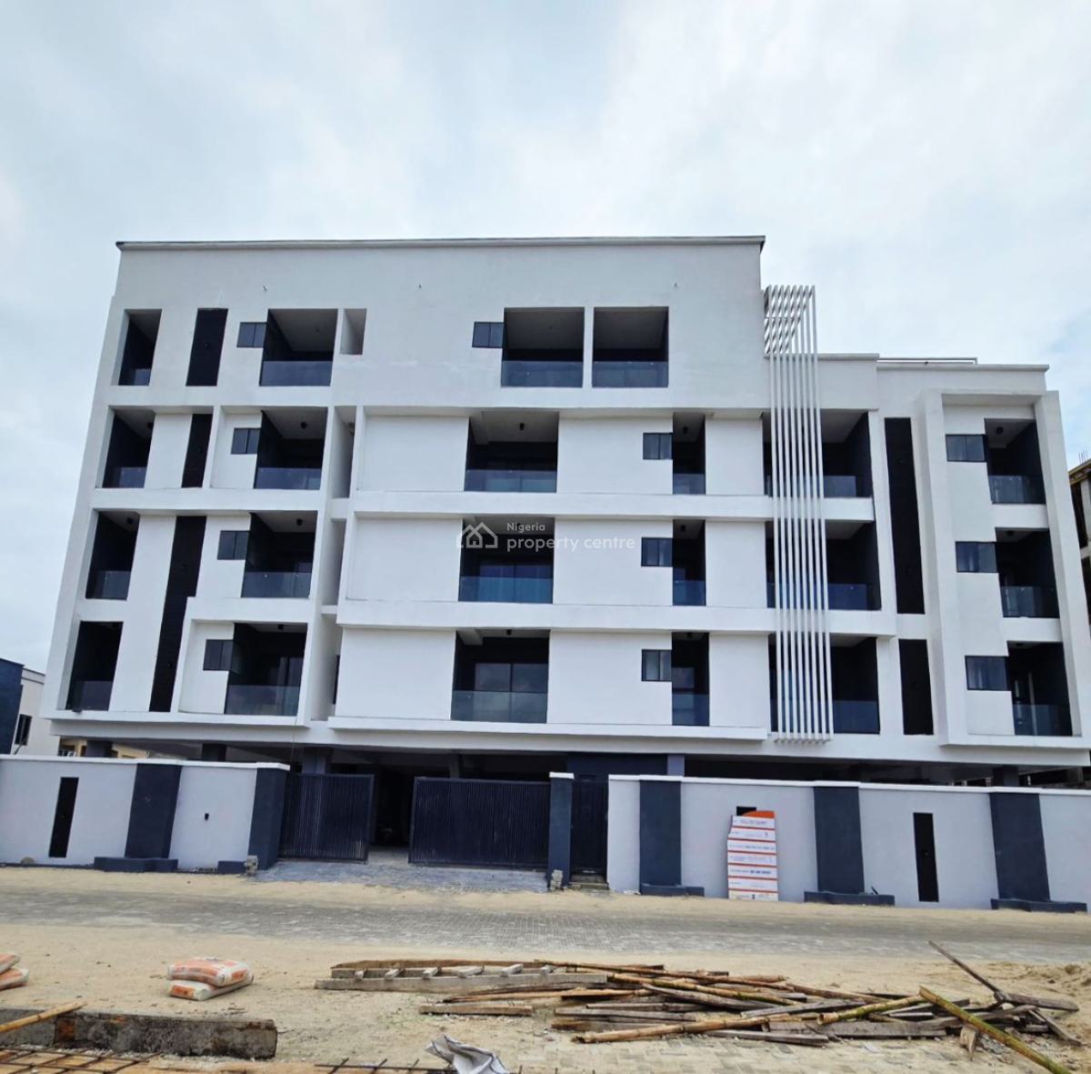 a Captivating 2 Bedroom Apartments with Pool, Gym, Elevator & Rooftop, Ikate, Lekki, Lagos, Flat / Apartment for Sale