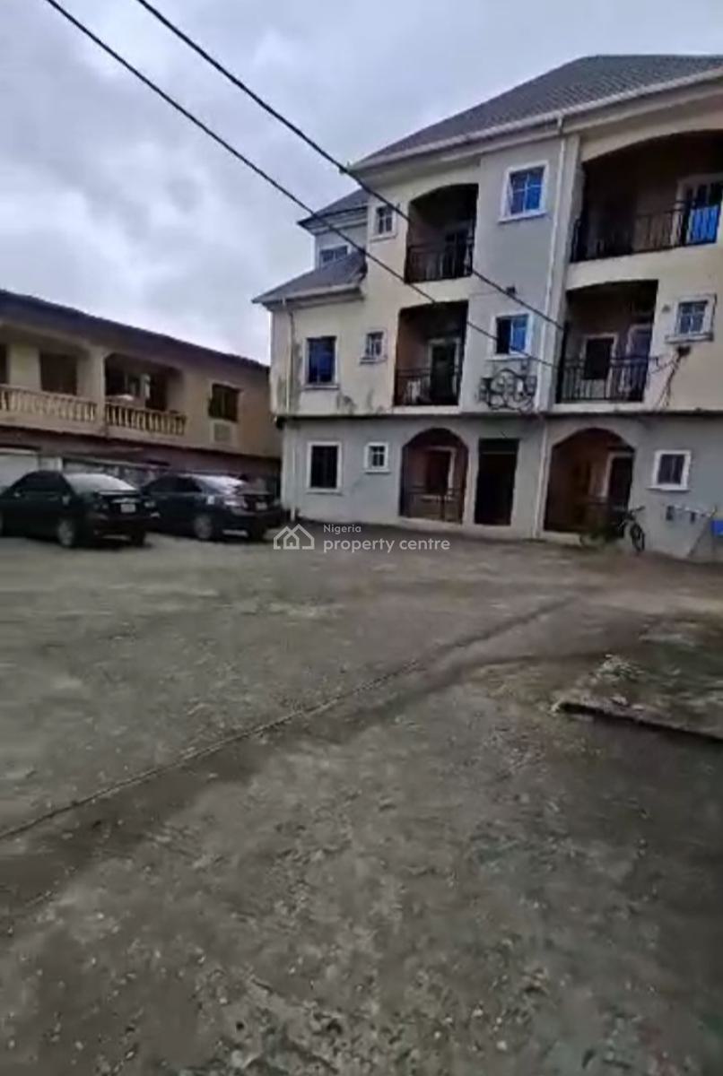 a Block of 5 Flats Conspicuously Located with High Foundation, Marcity Busstop, Ago Palace, Isolo, Lagos, Block of Flats for Sale