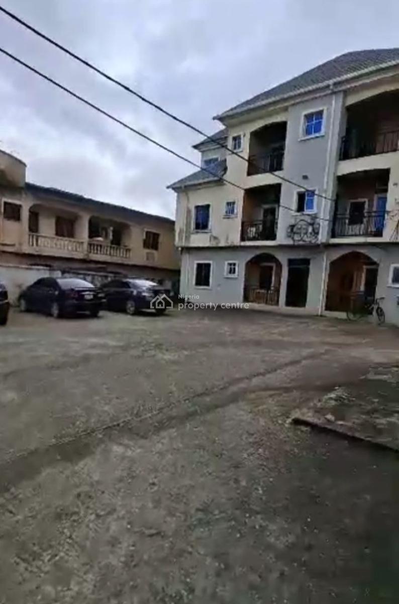 a Block of 5 Flats Conspicuously Located with High Foundation, Marcity Busstop, Ago Palace, Isolo, Lagos, Block of Flats for Sale
