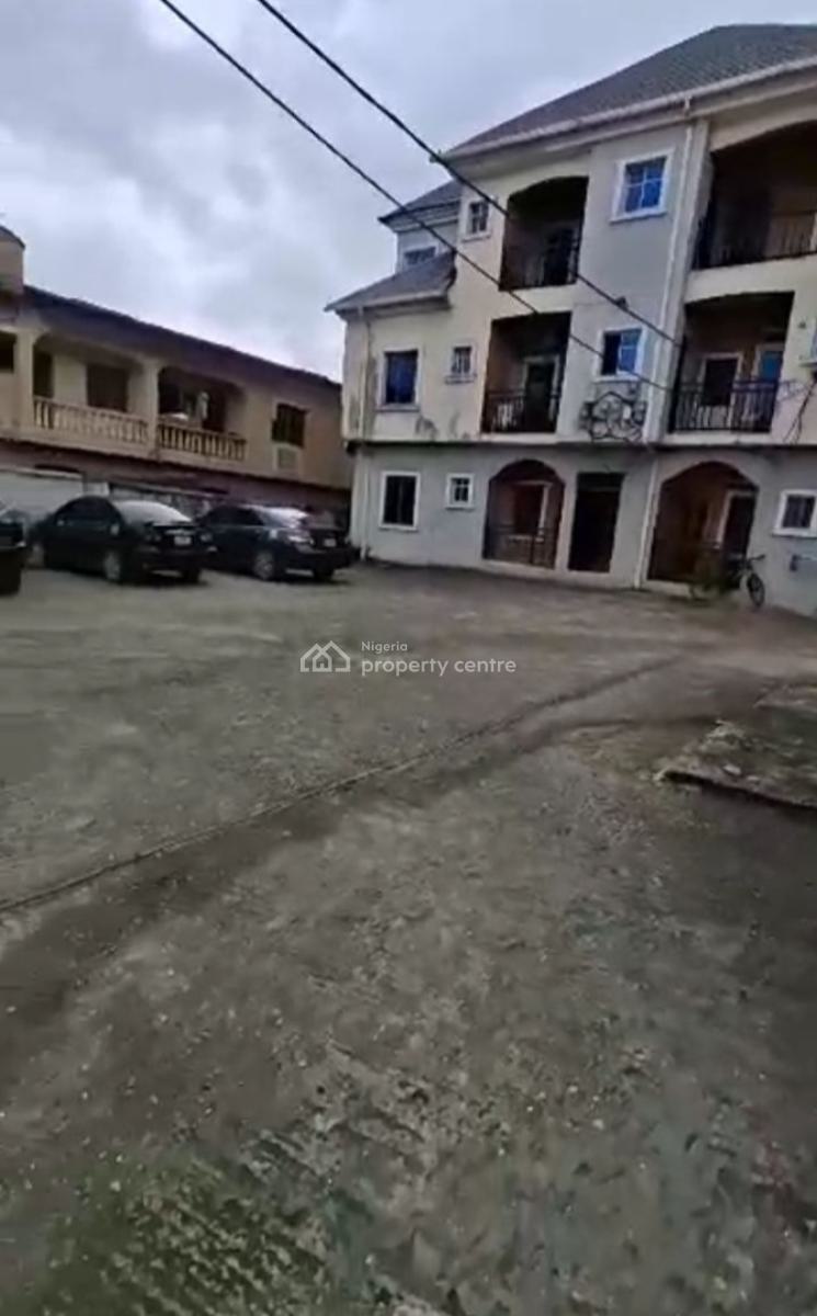 a Block of 5 Flats Conspicuously Located with High Foundation, Marcity Busstop, Ago Palace, Isolo, Lagos, Block of Flats for Sale