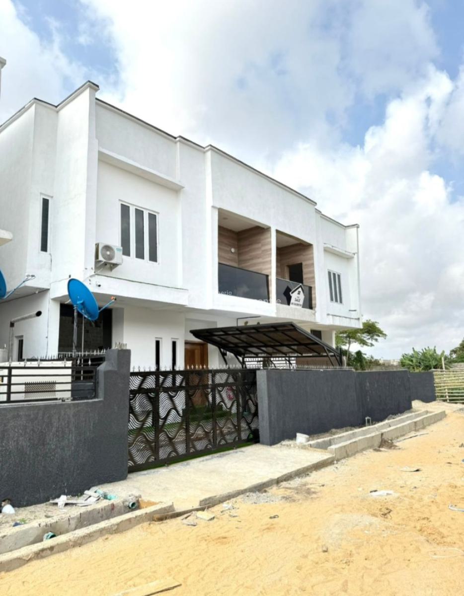 a Newly Built 4 Bedroom Semi-detach & Swimming Pool, Lekki Gardens Phase Three By Lagos Business School, Olokonla, Ajah, Lagos, Semi-detached Duplex for Sale