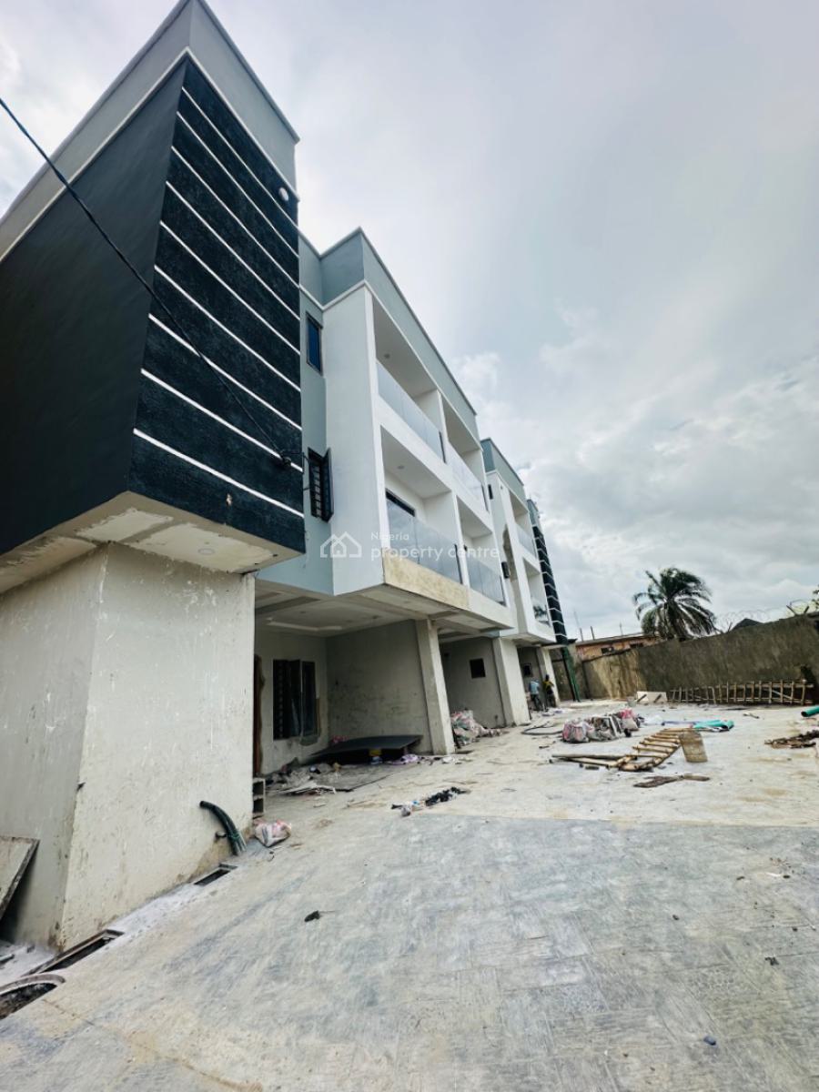 Newly Built 4 Bedroom Terrace Duplex in Serene Environment, Allen, Ikeja, Lagos, Terraced Duplex for Sale