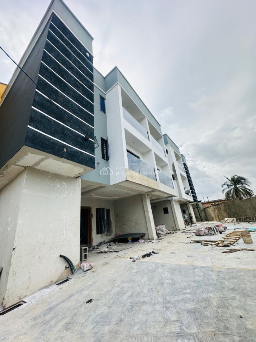 Newly Built 4 Bedroom Terrace Duplex in Serene Environment, Allen, Ikeja, Lagos, Terraced Duplex for Sale