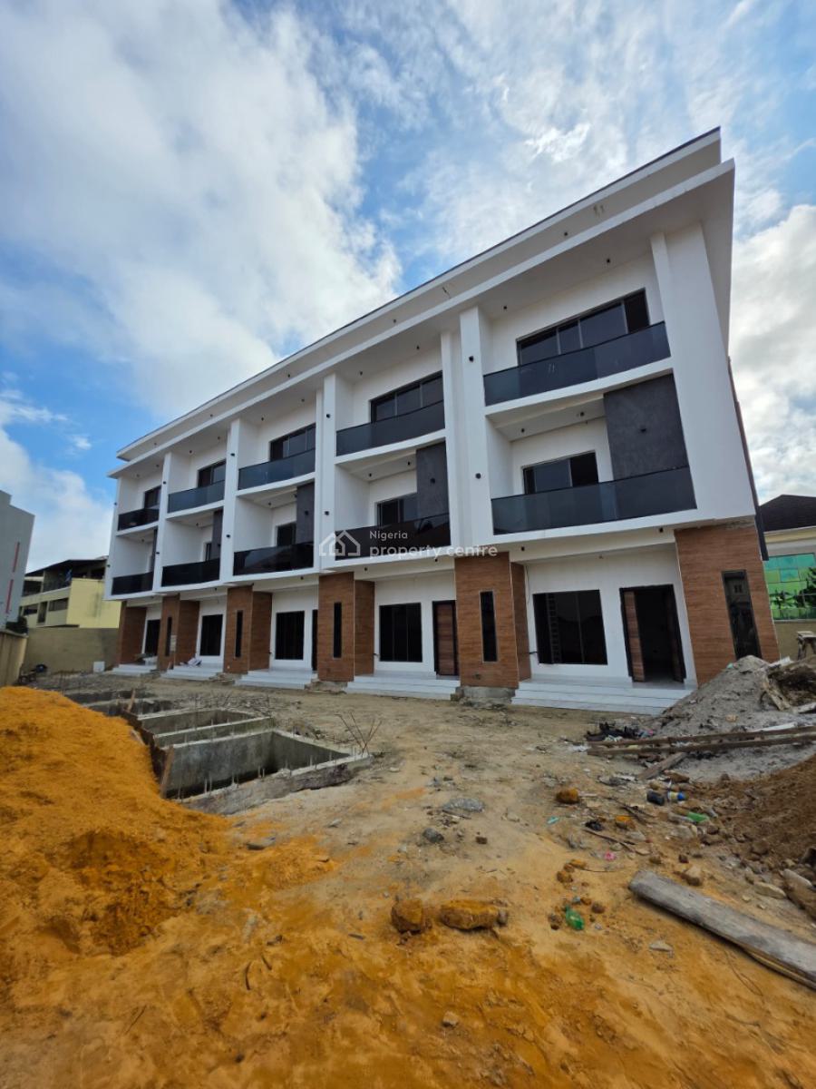 Brand-new 4 Bedrooms Terrace Duplex with Bq, Off Admiralty Way, Lekki Phase 1, Lekki, Lagos, Terraced Duplex for Sale