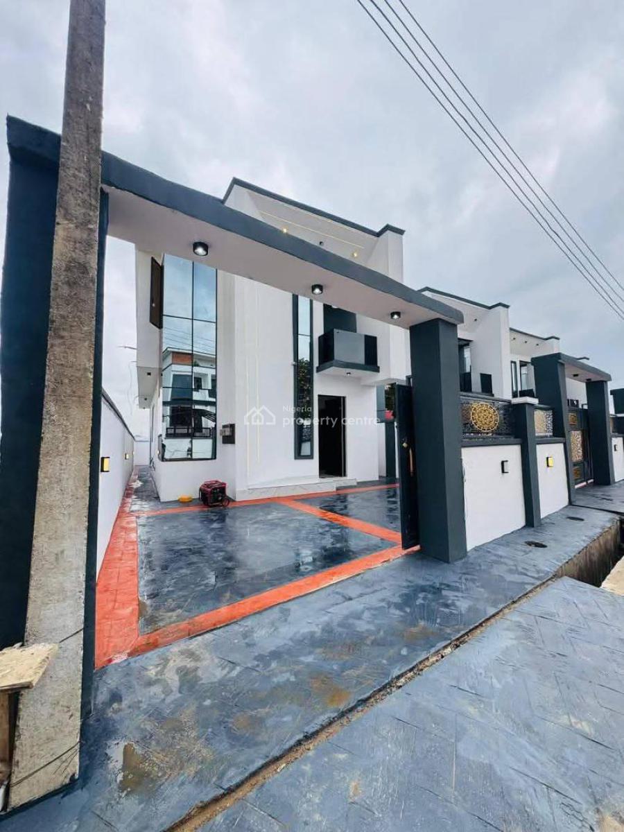 Super Top Notch New 4 Bed Detached Duplex, Estate, Fagba, Ogba, Ikeja, Lagos, Detached Duplex for Sale