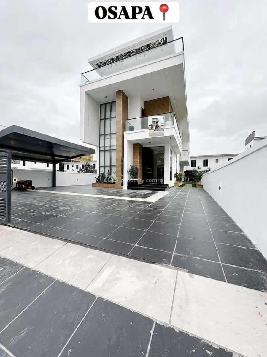 Stunning 5 Bedroom Detached Duplex with Swimming Pool,cinema,bq, Osapa London, Osapa, Lekki, Lagos, Detached Duplex for Sale