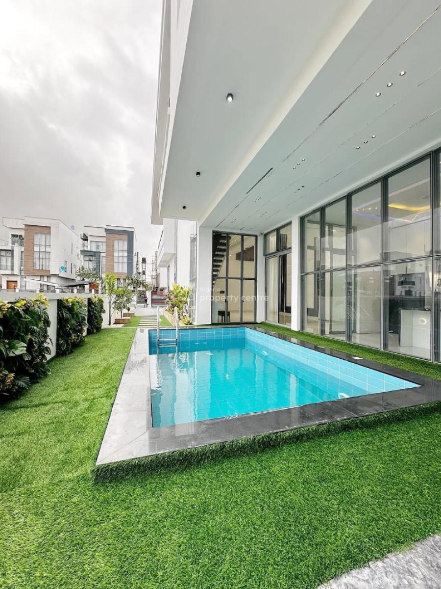 Stunning 5 Bedroom Detached Duplex with Swimming Pool,cinema,bq, Osapa London, Osapa, Lekki, Lagos, Detached Duplex for Sale