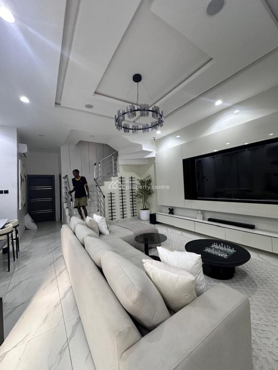 Brand New 4 Bedroom Semi Detached Duplex with Bq, Orchid Road, Lekki Phase 2, Lekki, Lagos, Semi-detached Duplex for Sale