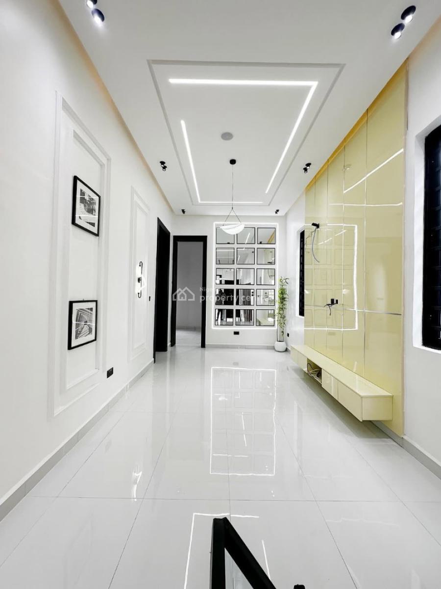 Contemporary 5 Bedroom Detached Duplex with Swimming Pool and Bq, Chevron, Lekki, Lagos, Detached Duplex for Sale